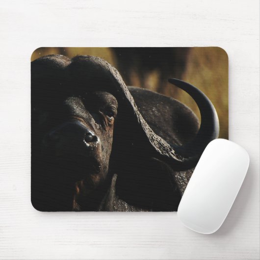 Cape Buffalo exclusieve designer mousemats Muismat (Met muis)