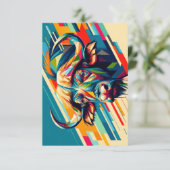 Cape Buffalo Notecard (Staand voorkant)
