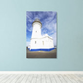 Cape Byron Lighthouse, Cape Byron (Australië's Canvas Afdruk (Insitu (Houten vloer))