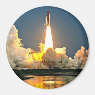 Cape Canaveral Florida Launch Pad Magneet