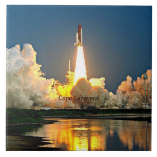 Cape Canaveral lanceerplatform  Tegeltje