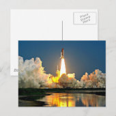 Cape Canaveral Launch Pad gelabeld Briefkaart (Voorkant / Achterkant)