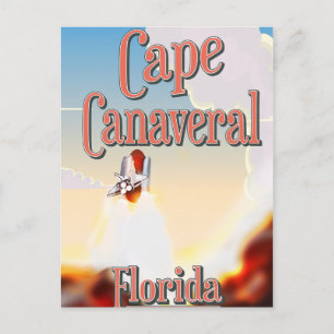 Cape Canaveral-reisposter Briefkaart