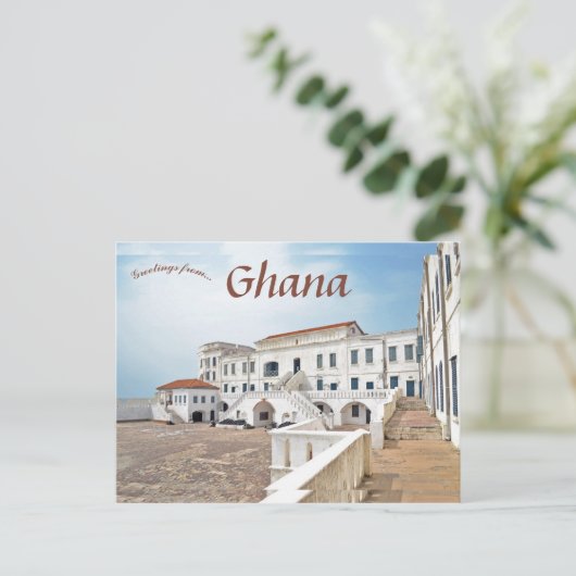 Cape Coast Castle Ghana Briefkaart (Staand voorkant)