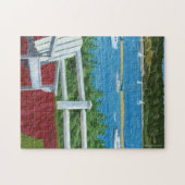 Cape Cod Adirondack voorzitter Legpuzzel (Horizontaal)