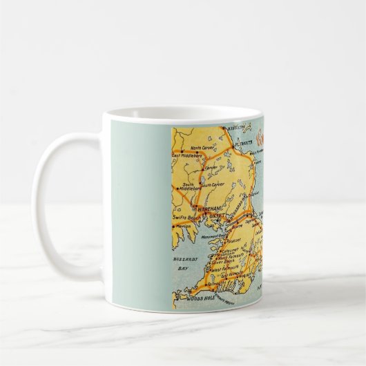 Cape Cod Auto Kaart Mok (Links)