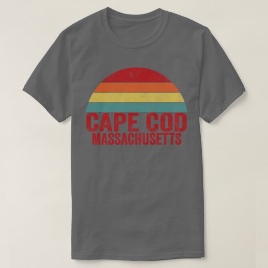 Cape Cod Beach, Massachusetts T-shirt (Design voorkant)