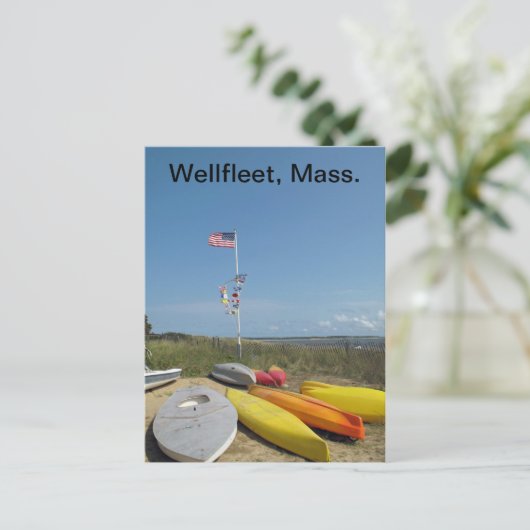 Cape Cod Boatyard Briefkaart (Staand voorkant)