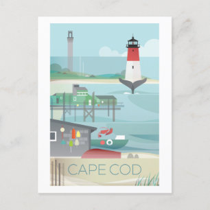 Cape Cod Briefkaart