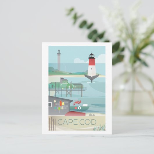 Cape Cod Briefkaart (Staand voorkant)