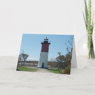 Cape Cod, carte blanche du phare de Nauset