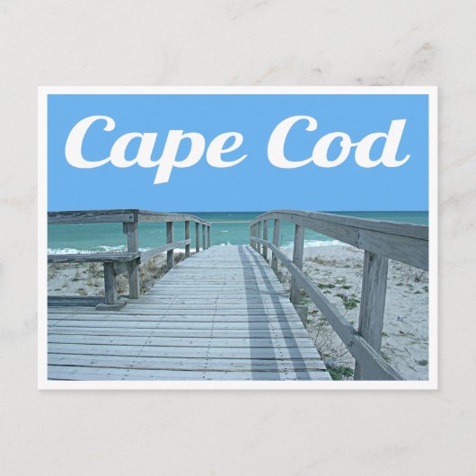 Cape Cod, carte postale du Massachusetts (Devant)