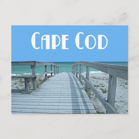 Cape Cod, carte postale du Massachusetts (Devant)