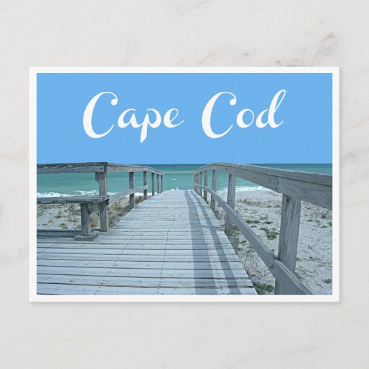Cape Cod, carte postale du Massachusetts (Devant)