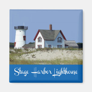 Cape Cod, Chatham, Magnet du phare du Massachusett