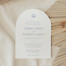 CAPE COD Coastal Seashell Wedding
