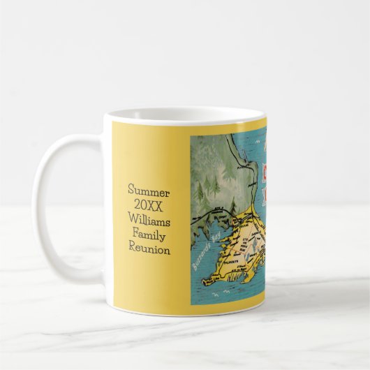 Cape Cod Custom Mug (Gauche)