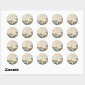 CAPE COD DAG RACEN RONDE STICKER (Vel)