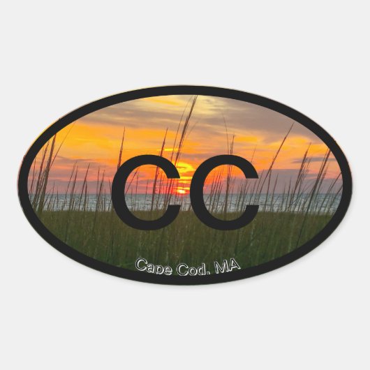 Cape Cod Euro Sticker (Voorkant)