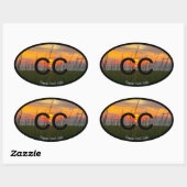 Cape Cod Euro Sticker (Vel)