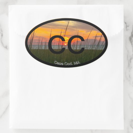 Cape Cod Euro Sticker (Tas)