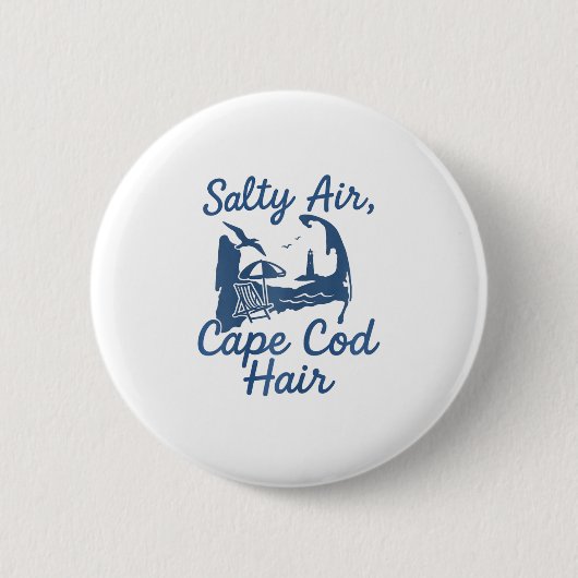 Cape Cod haar Ronde Button 5,7 Cm (Voorkant)