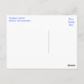 Cape Cod, Harwich MA Wychmere Harbour Carte postal (Dos)