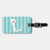 Cape Cod Heart | geboortestad Bagagelabel (Voorkant horizontaal)