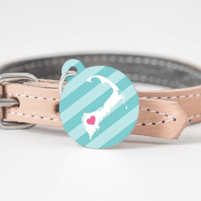 Cape Cod Heart Huisdierpenning (Creator heeft geüpload)