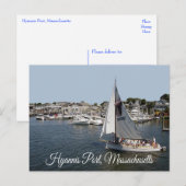 Cape Cod, Hyannis Port, Massachusetts Verenigde St Briefkaart (Voorkant / Achterkant)