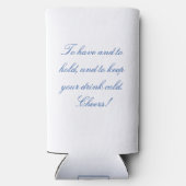 Cape Cod kaart bruiloft gunst Drink houder (Achterkant)