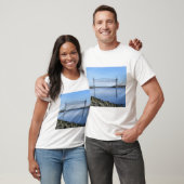 Cape Cod-kanaalspoorbrug T-shirt (Unisex)