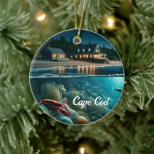 Cape Cod kerstversiering