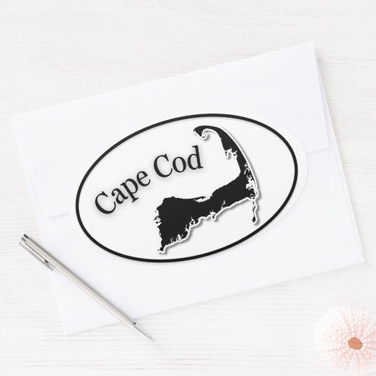 Cape Cod kiss cut sticker (Enveloppe)