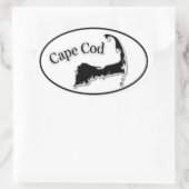 Cape Cod kiss cut sticker (Sac)