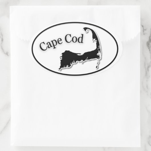 Cape Cod kiss cut sticker (Sac)