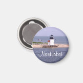 Cape Cod Lighthouse, Nantucket MA Magnet (Recto/Verso)