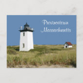 Cape Cod Lighthouse Provincetown MA carte postale (Devant)