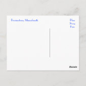 Cape Cod Lighthouse Provincetown MA carte postale (Dos)