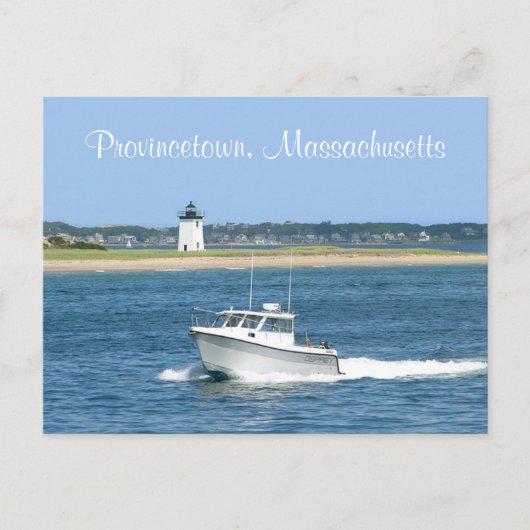 Cape Cod Lighthouse Provincetown MA carte postale (Devant)