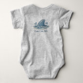 Cape Cod Lil’ Sharky Baby Body (Dos)
