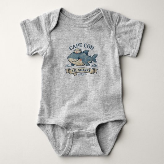 Cape Cod Lil’ Sharky Baby Body (Devant)