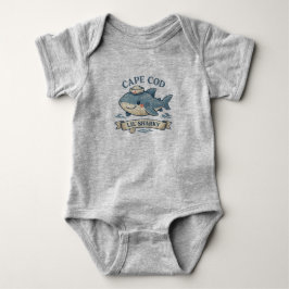 Cape Cod Lil' Sharky Baby Body Romper