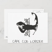 CAPE COD LOBSTER BRIEFKAART (Voorkant / Achterkant)