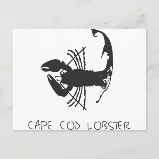 CAPE COD LOBSTER BRIEFKAART (Voorkant)