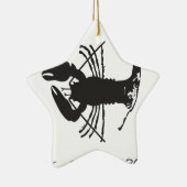 CAPE COD LOBSTER KERAMISCH ORNAMENT (Rechts)