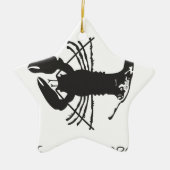CAPE COD LOBSTER KERAMISCH ORNAMENT (Voorkant)