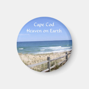 Cape Cod MA Beach Heaven on Earth Fridge Magnet Magneet