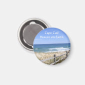 Cape Cod MA Beach Hein On Earth Fridge Magnet (Recto/Verso)