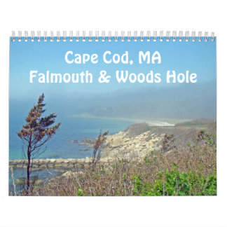 Cape Cod, MA - Falmouth & Bossen Hole - Kalender
